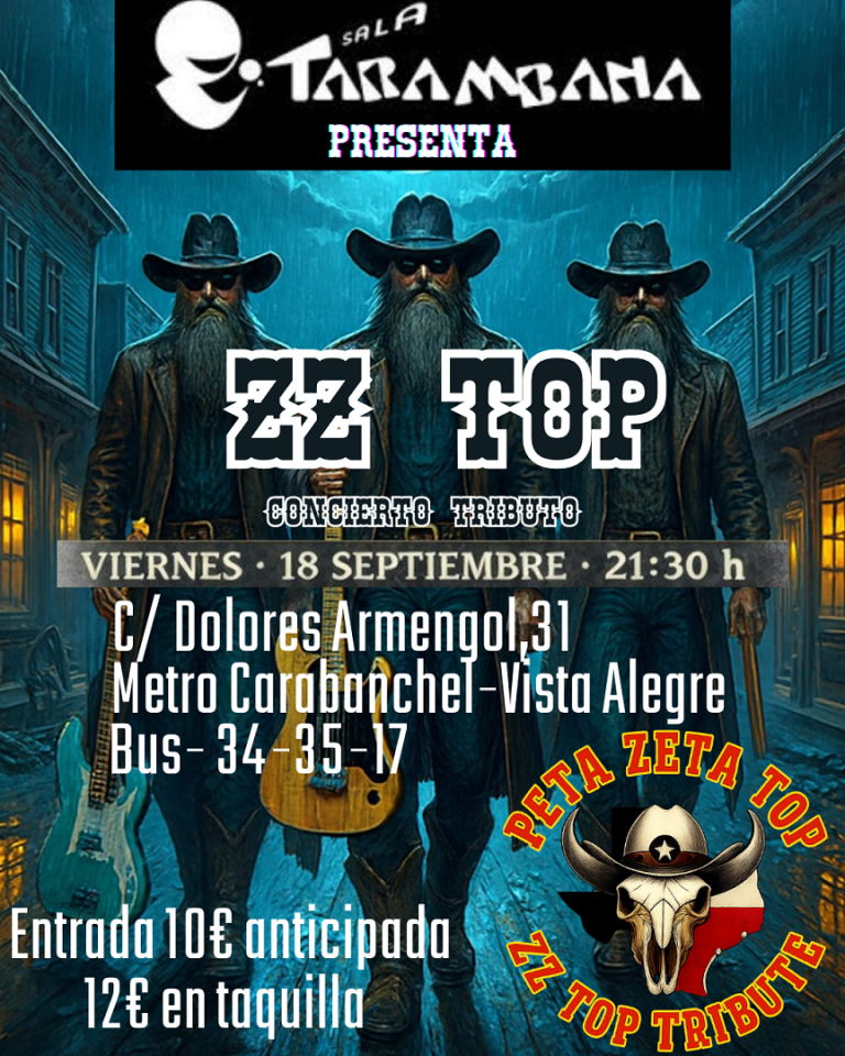 Peta Zeta Top - Tributo a ZZ Top