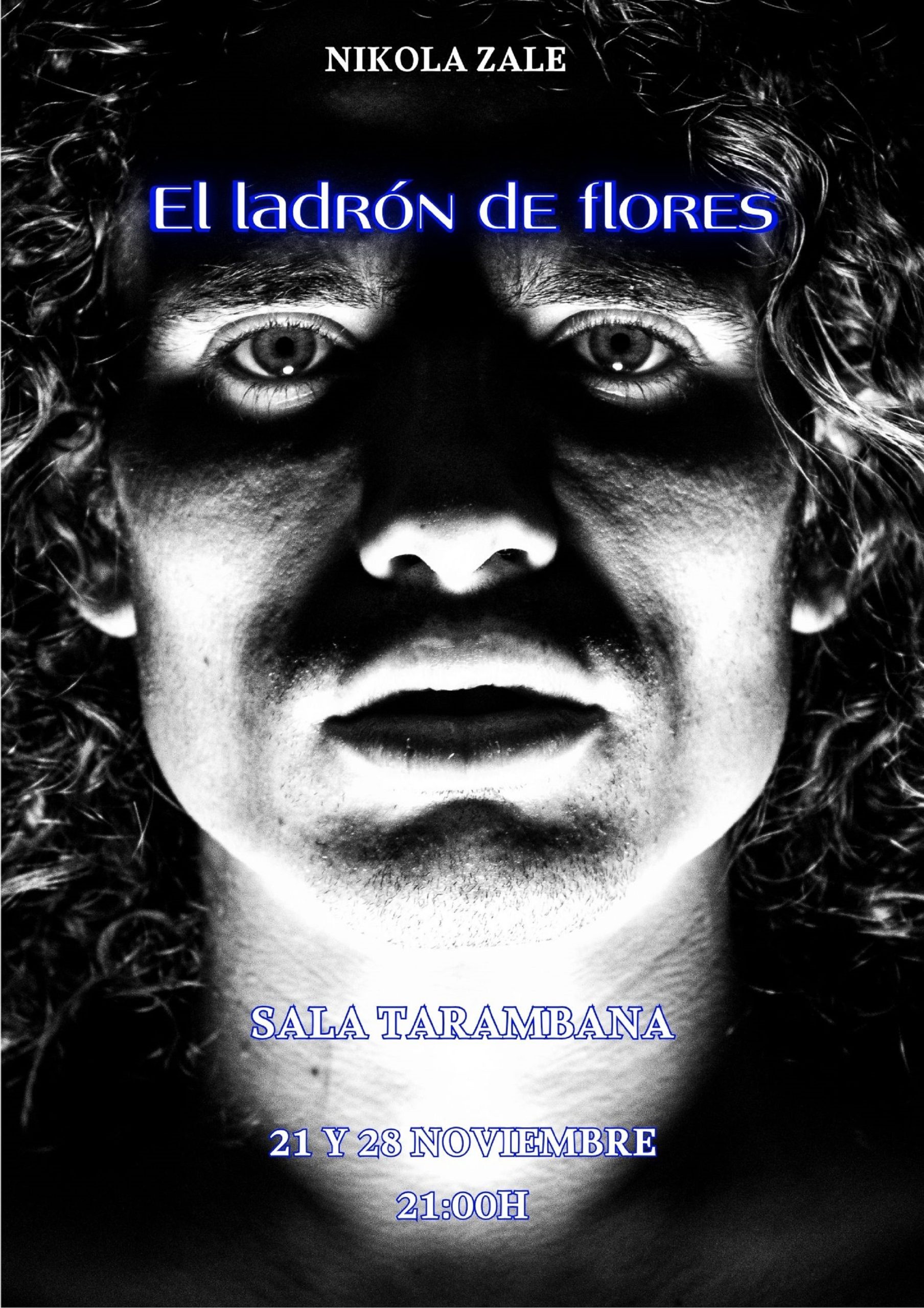 El ladrón de flores - Poster