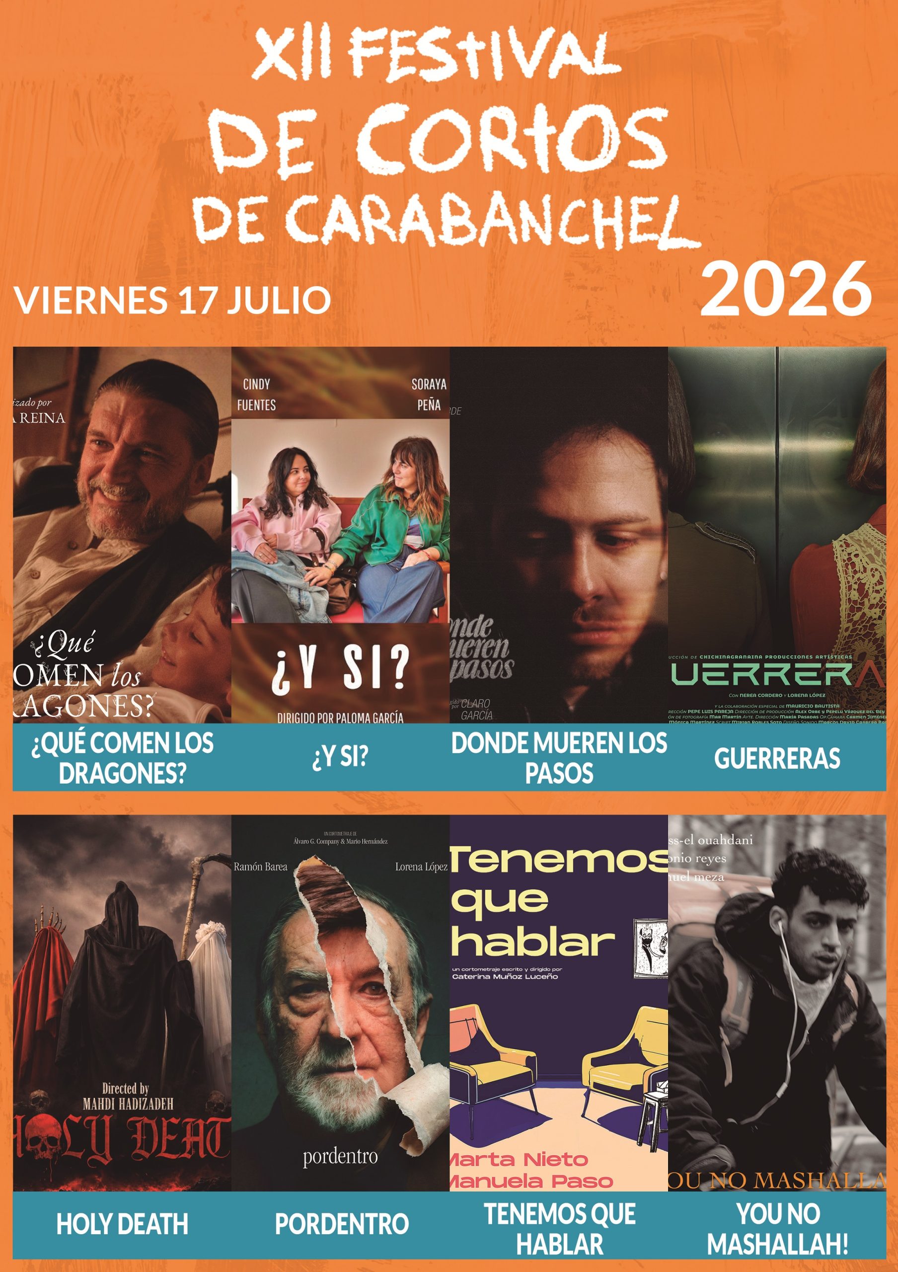12 Festival de cortos de Carabanchel - Viernes 17 - Poster