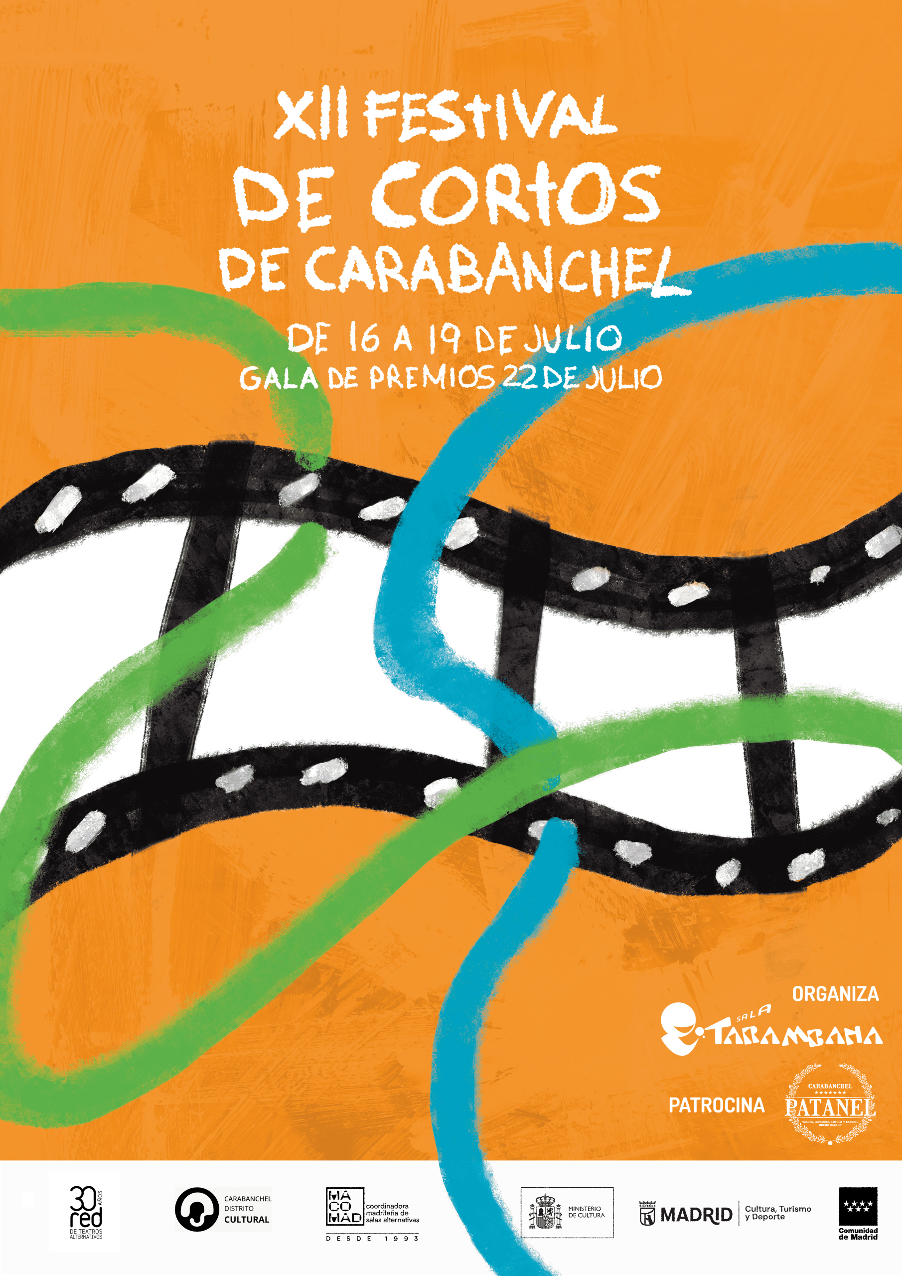 12 Festival de cortos de Carabanchel - Gala de premios - Poster