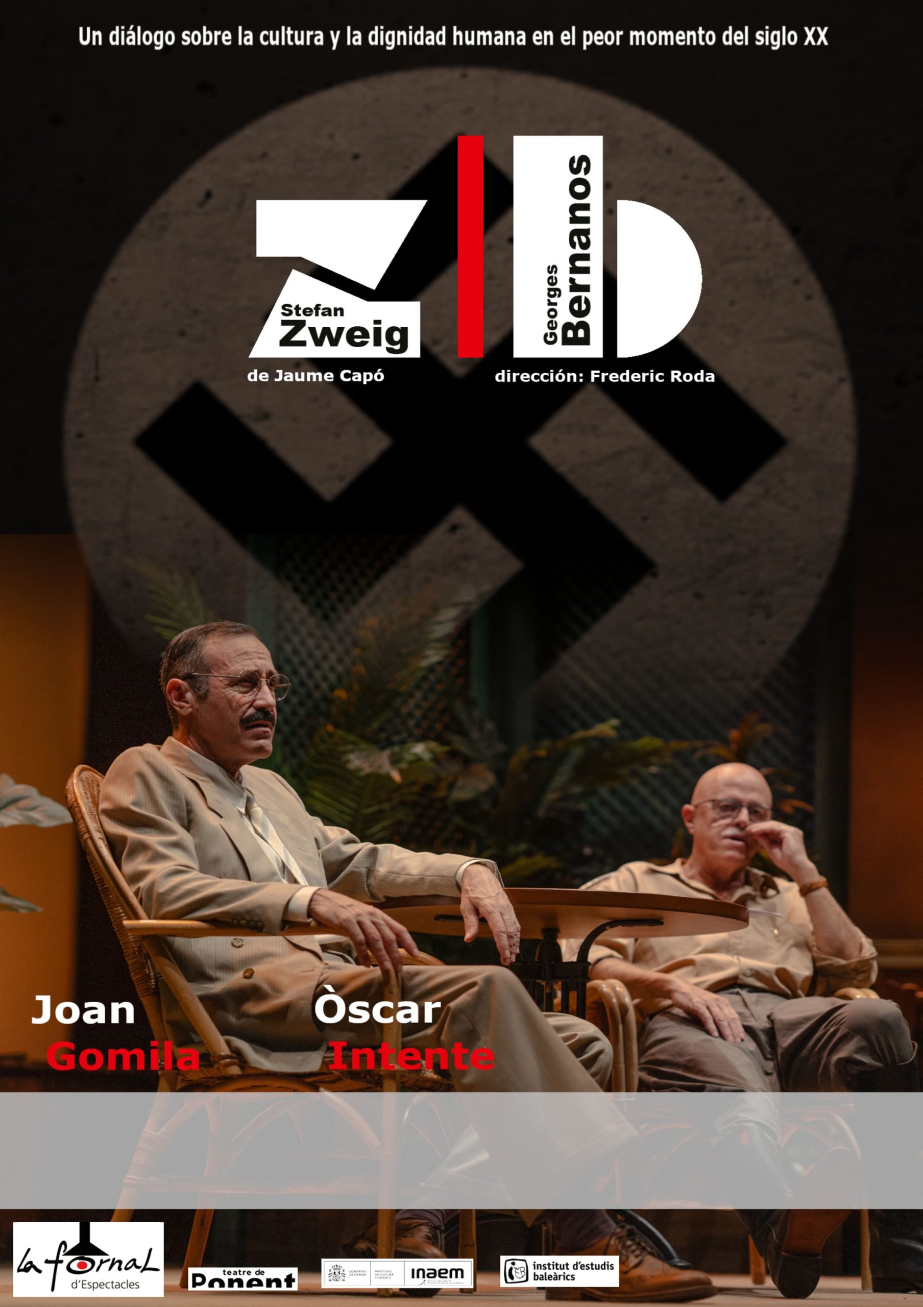 Z/B. Zweig - Bernanos - Poster