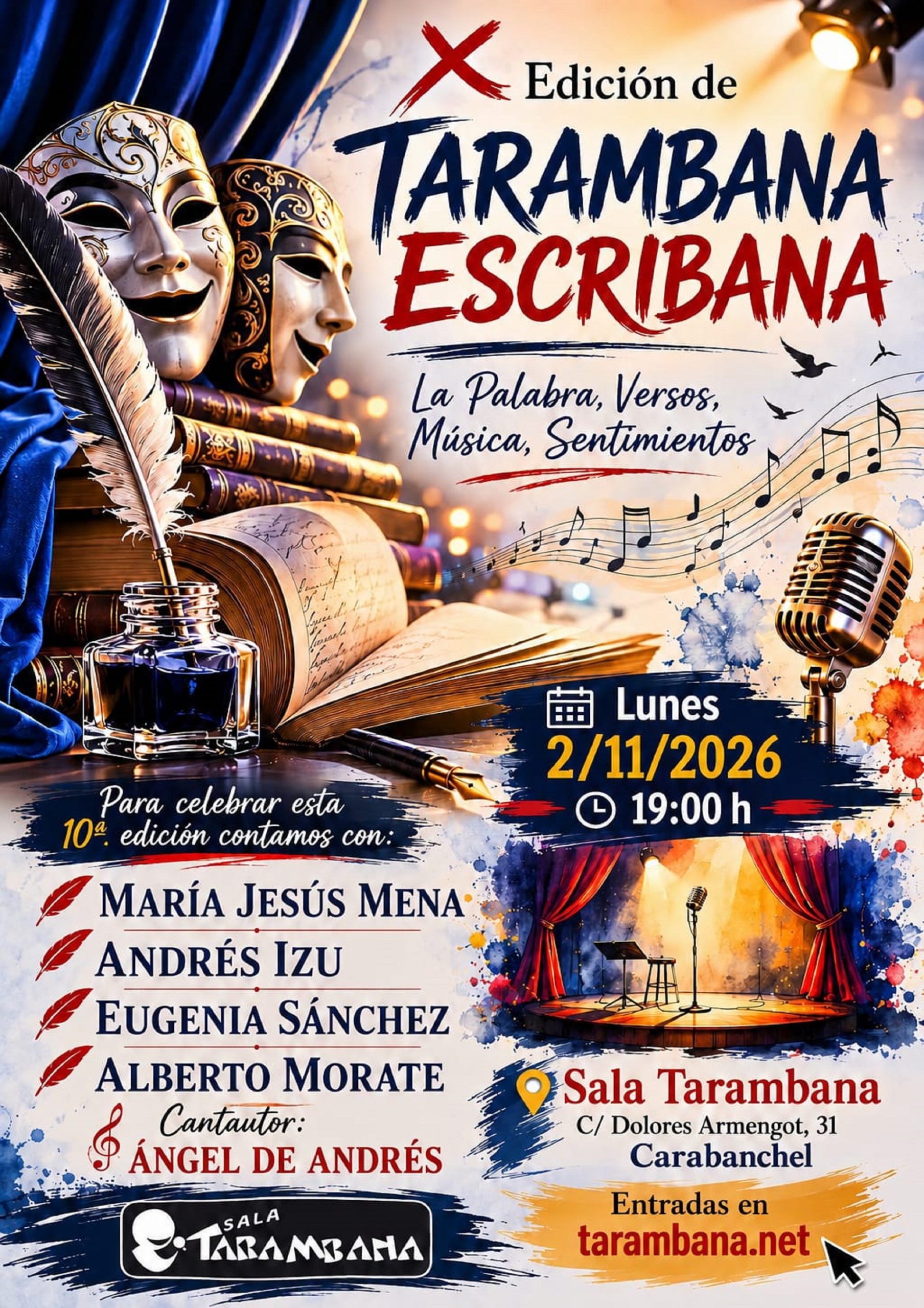 10 Tarambana Escribana - Poster